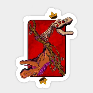 Tyrant Lizard King Sticker